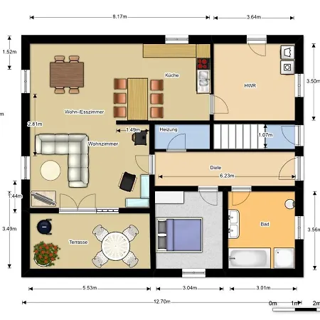 Apartment Rüm Hart 6 - Komfort-whg In
